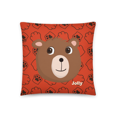 Jolly Bear Charm Pillow