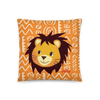 Jolly Roar in Style Lion Pillow