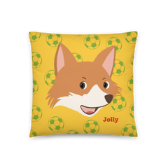 Jolly Foxy Chic Pillow