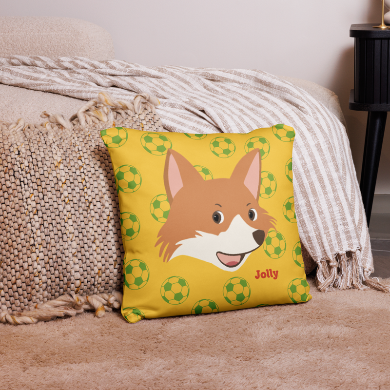 Jolly Foxy Chic Pillow