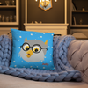 Jolly Wise Owl Pillow