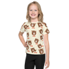 Jolly Fun Faces Bear Kids Short Sleeve Tee