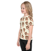 Jolly Fun Faces Bear Kids Short Sleeve Tee