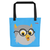 Jolly Wise Owl Tote Bag