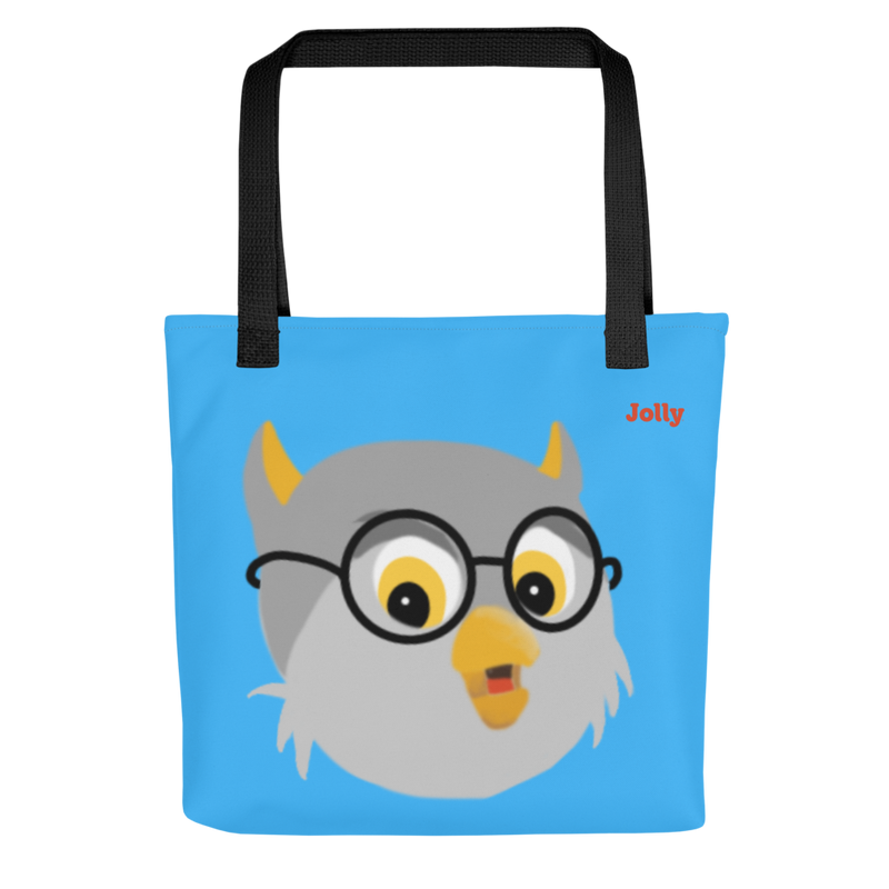 Jolly Wise Owl Tote Bag