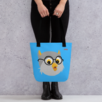 Jolly Wise Owl Tote Bag