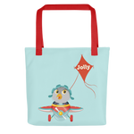 Jolly Aviator Owl Tote Bag