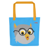 Jolly Wise Owl Tote Bag