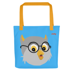 Jolly Wise Owl Tote Bag