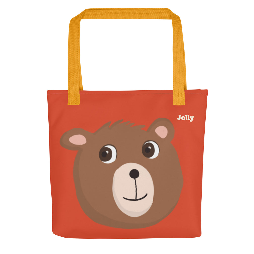 Jolly Bear Charm Tote Bag