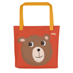 Jolly Bear Charm Tote Bag