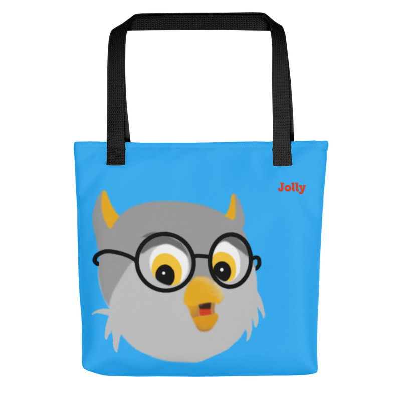 Jolly Wise Owl Tote Bag
