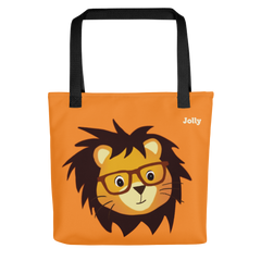 Jolly Roar in Style Lion Tote Bag