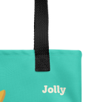 Jolly Joyful Giraffe Tote Bag