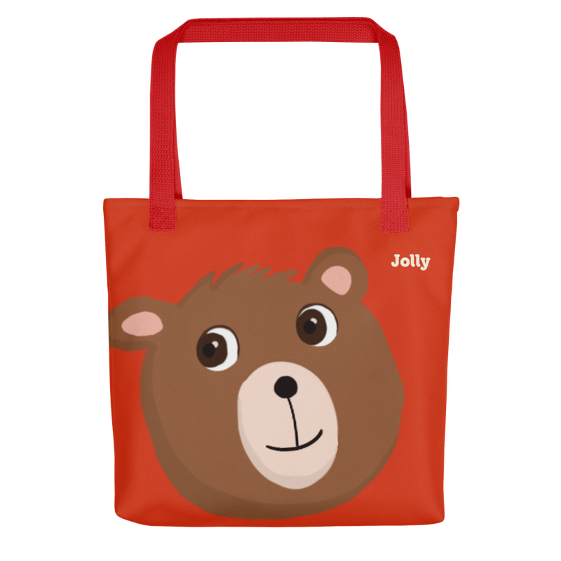 Jolly Bear Charm Tote Bag
