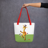 Jolly Playful Giraffe Tote Bag  | Jolly Merch