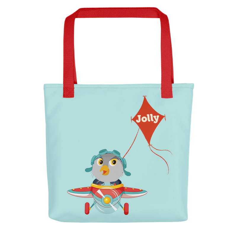 Jolly Aviator Owl Tote Bag