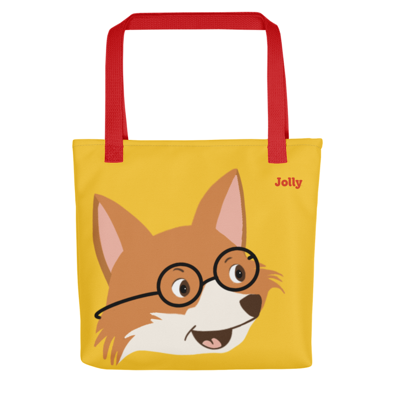 Jolly Foxy Eyewear Tote Bag  | Jolly Merch