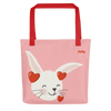 Jolly Love Bunny Tote Bag  | Jolly Merch