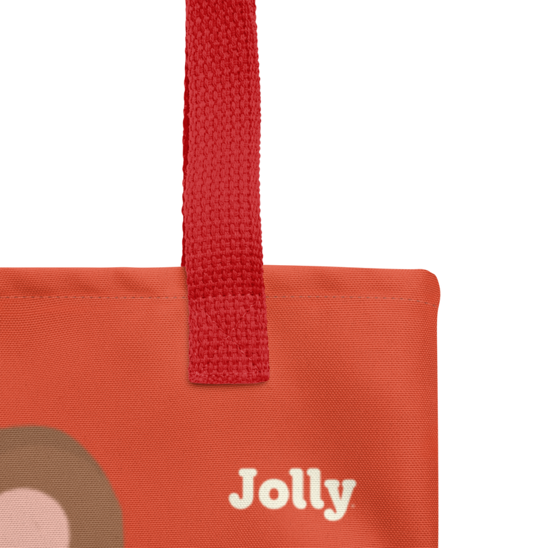 Jolly Bear Charm Tote Bag  | Jolly Merch