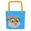 Jolly Wise Owl Tote Bag