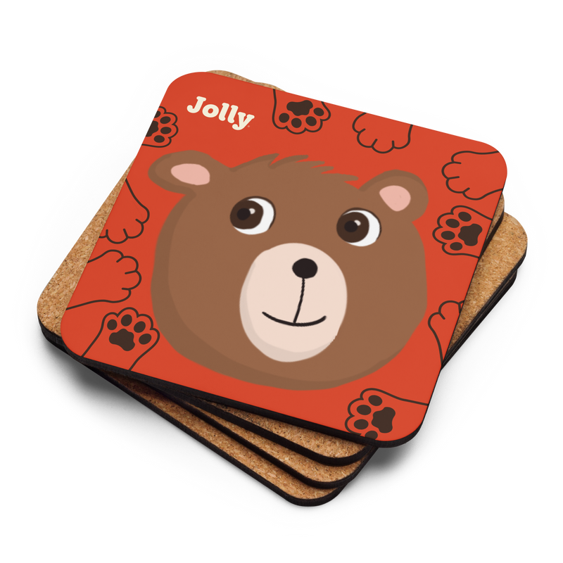 Jolly Bear Charm Coaster