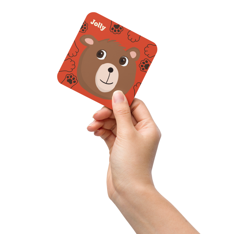 Jolly Bear Charm Coaster