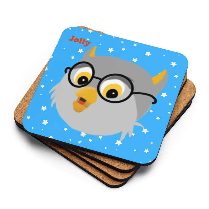 Jolly Wise Owl Coaster