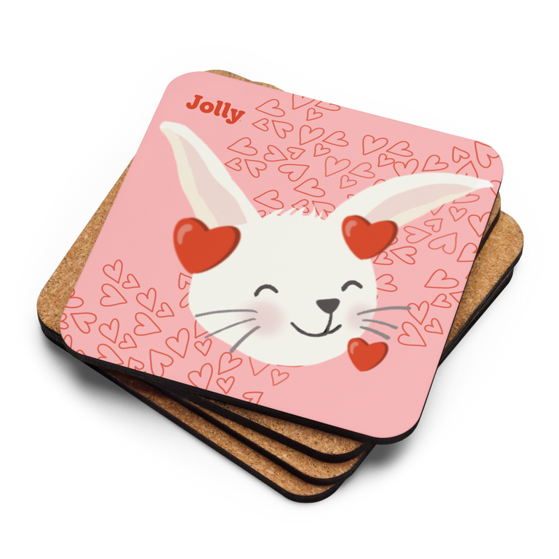 Jolly Love Bunny Coaster