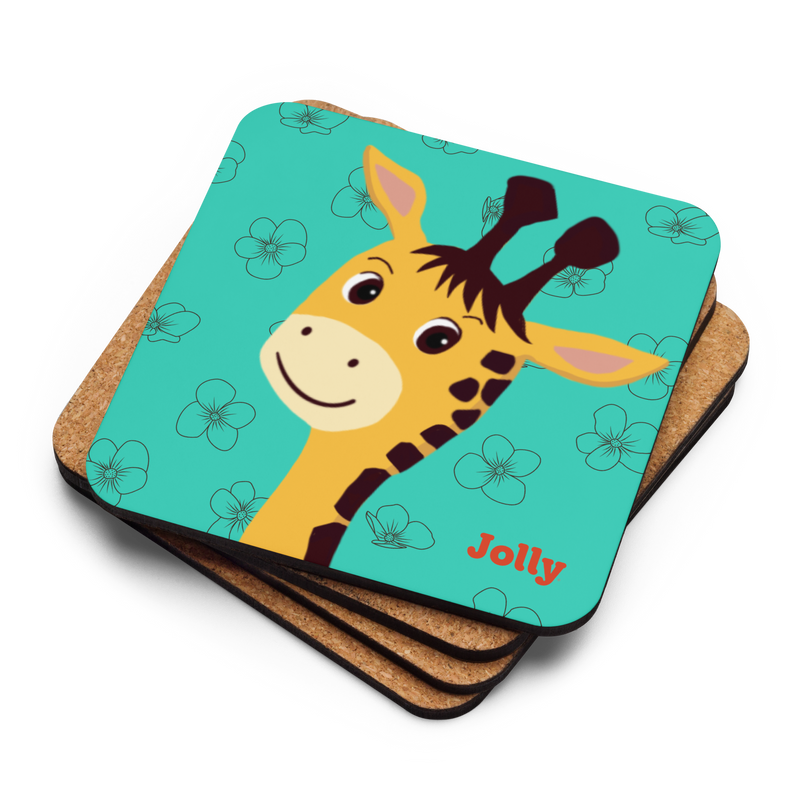 Jolly Joyful Giraffe Coaster