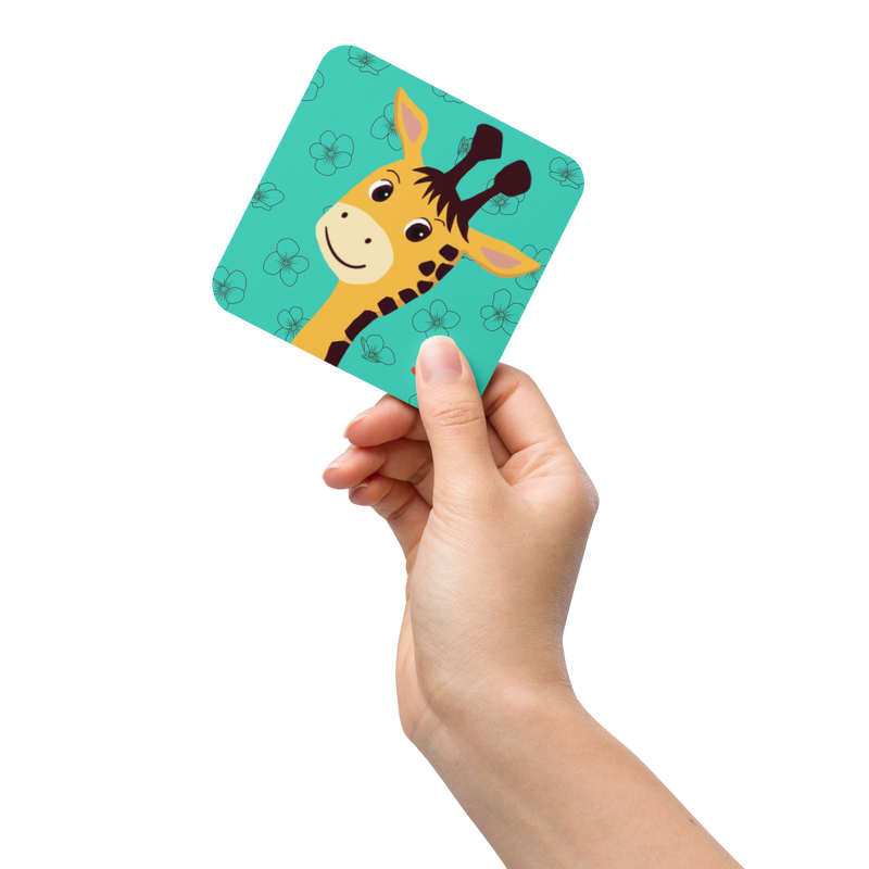 Jolly Joyful Giraffe Coaster