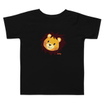 Jolly Smiling Lion Toddler Short Sleeve Tee