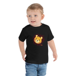 Jolly Smiling Lion Toddler Short Sleeve Tee