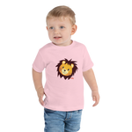 Jolly Smiling Lion Toddler Short Sleeve Tee