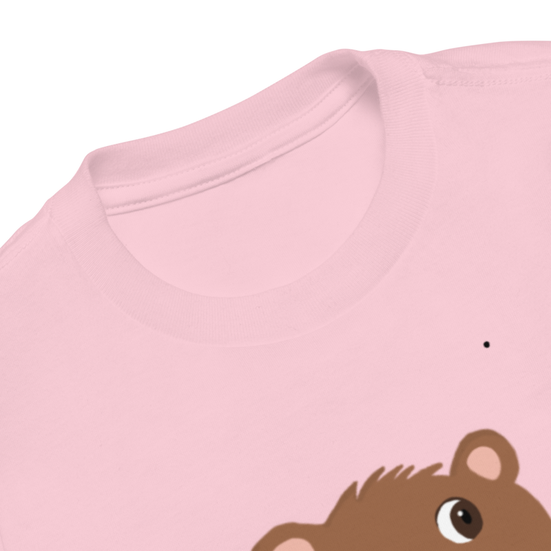 Jolly Adorable Bear Toddler Short Sleeve Tee