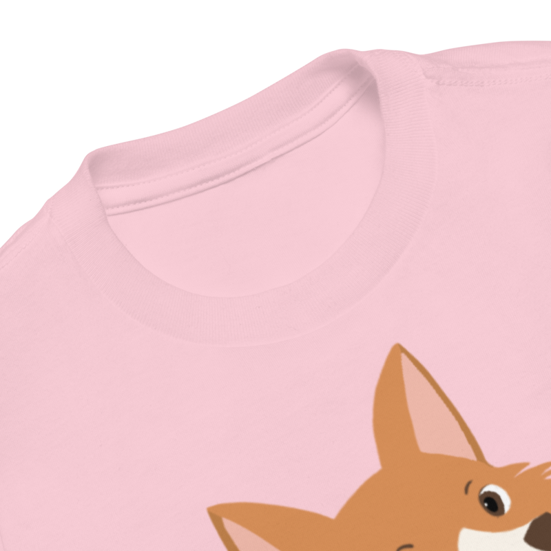 Jolly Curious Fox Toddler Short Sleeve Tee