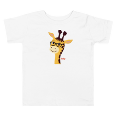 Jolly Glimmer Giraffe Toddler Short Sleeve Tee