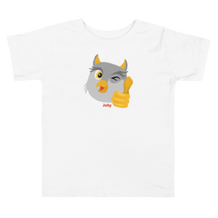 Jolly Thumbs Up Owl Toddler Short Sleeve Tee