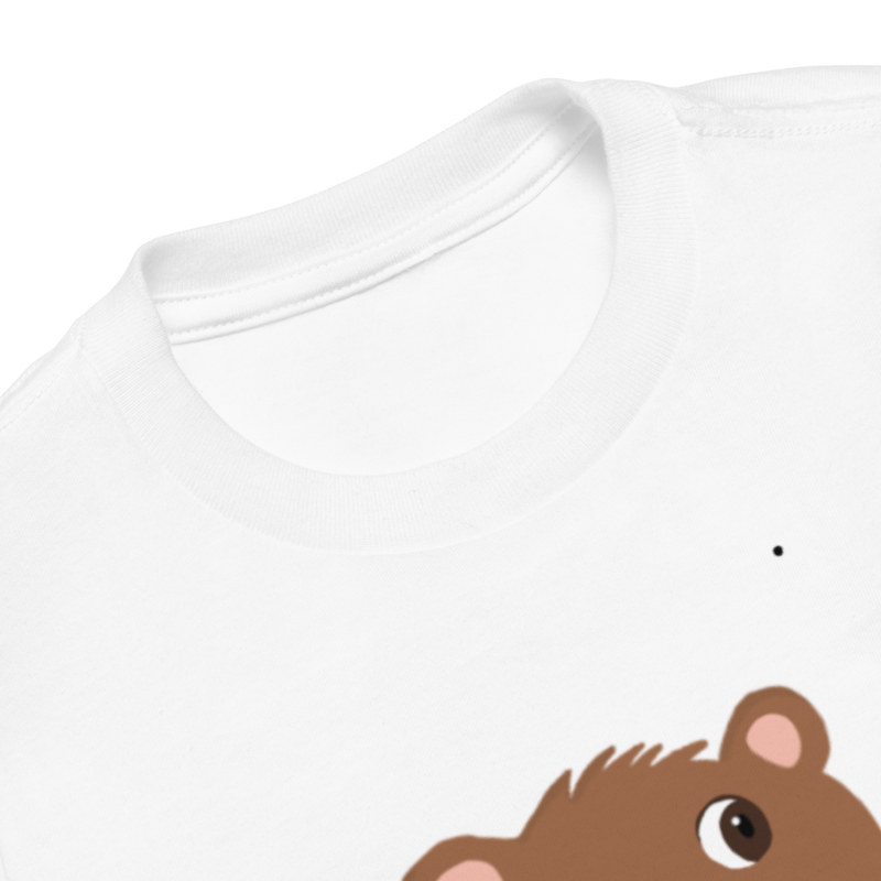 Jolly Adorable Bear Toddler Short Sleeve Tee