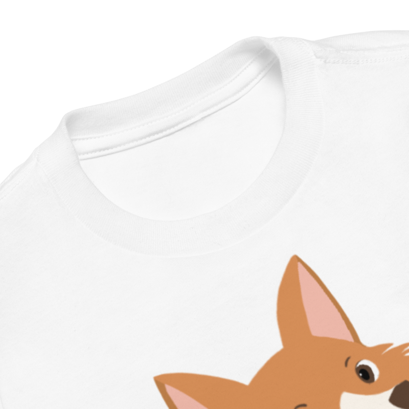 Jolly Curious Fox Toddler Short Sleeve Tee